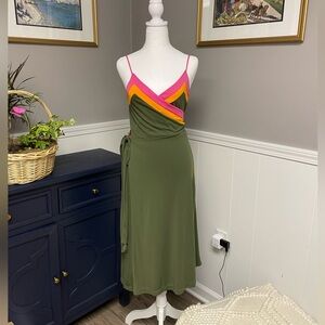 Isaac Mizrahi vintage wrap dress size S